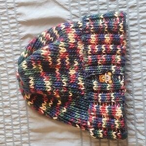 Teddy Fresh Multicolor Knit Beanie